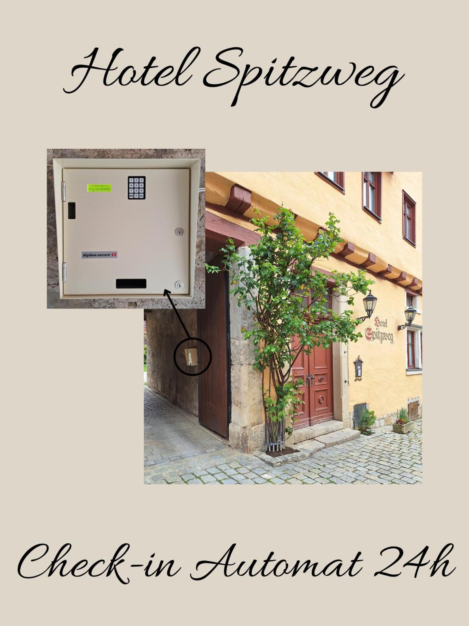 Hotel Spitzweg Rothenburg ob der Tauber Kültér fotó